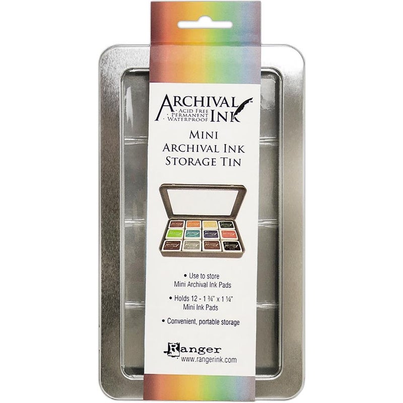 Tim Holtz Distress Archival Mini Ink Kit 1, Kit 2, Kit 3 and Storage Tin - 4 Item Bundle - Image 5